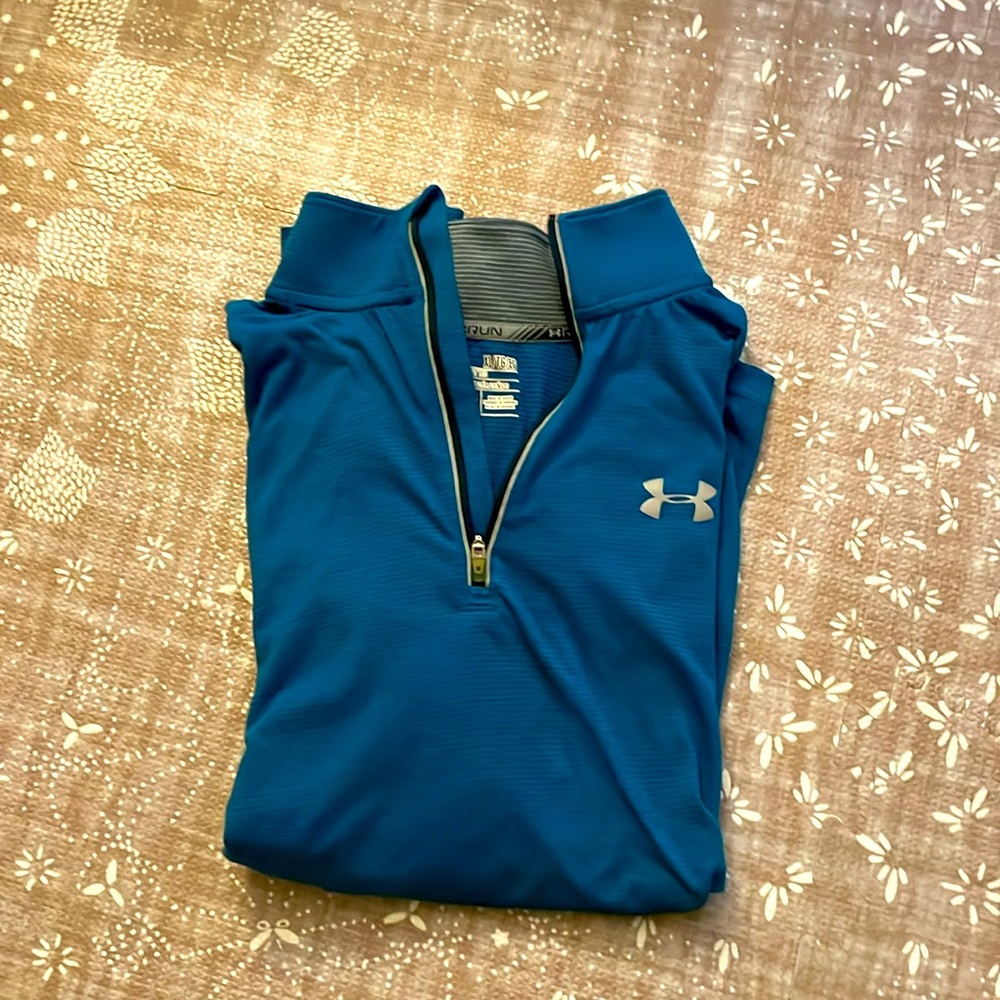 Under Armour fitted running ¼ zip